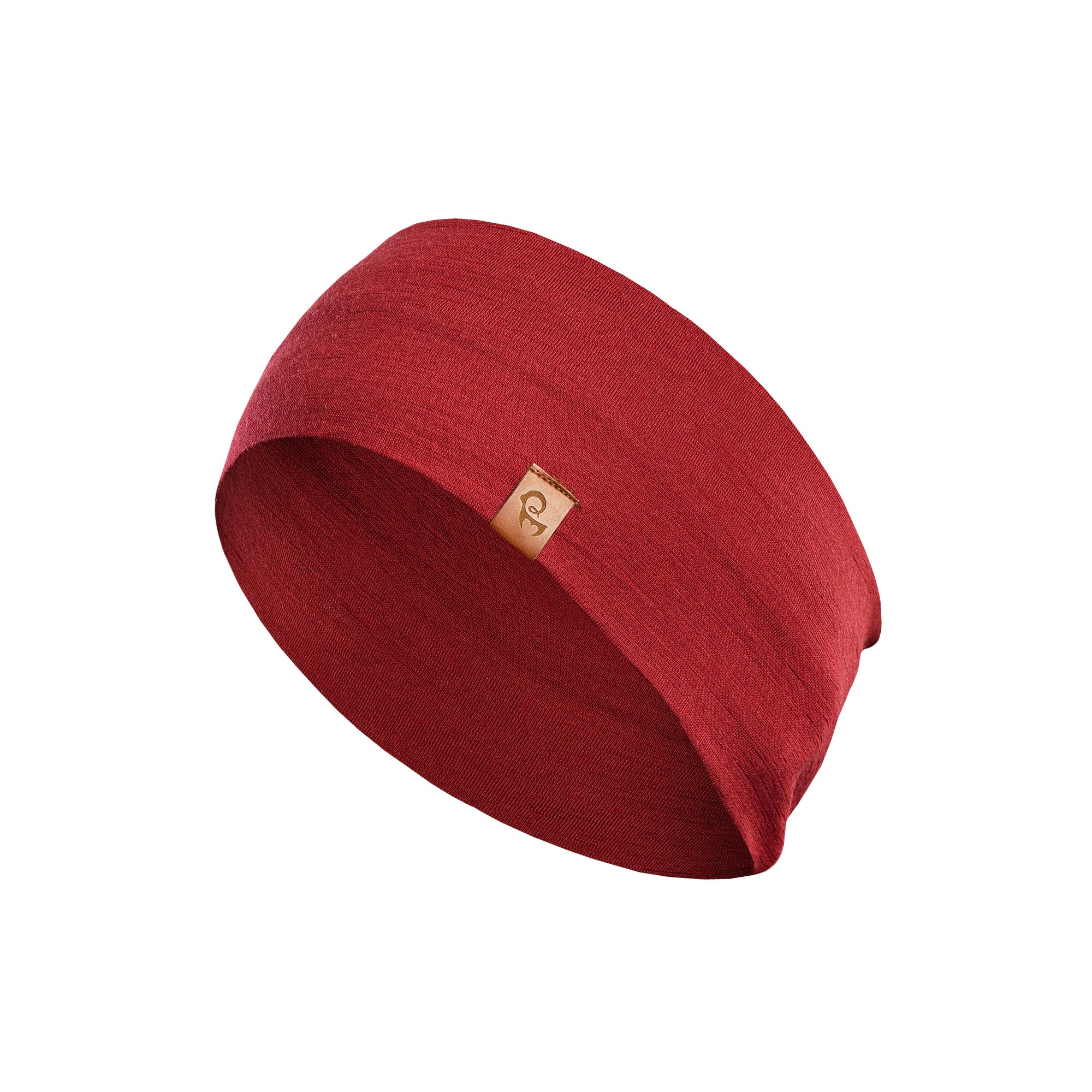 Herr Merino Huvudband Royal Cherry