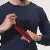 Herr Merino Huvudband Royal Cherry