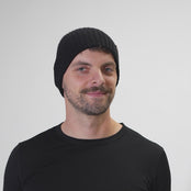 Herrars Cashmere Beanie Hatt