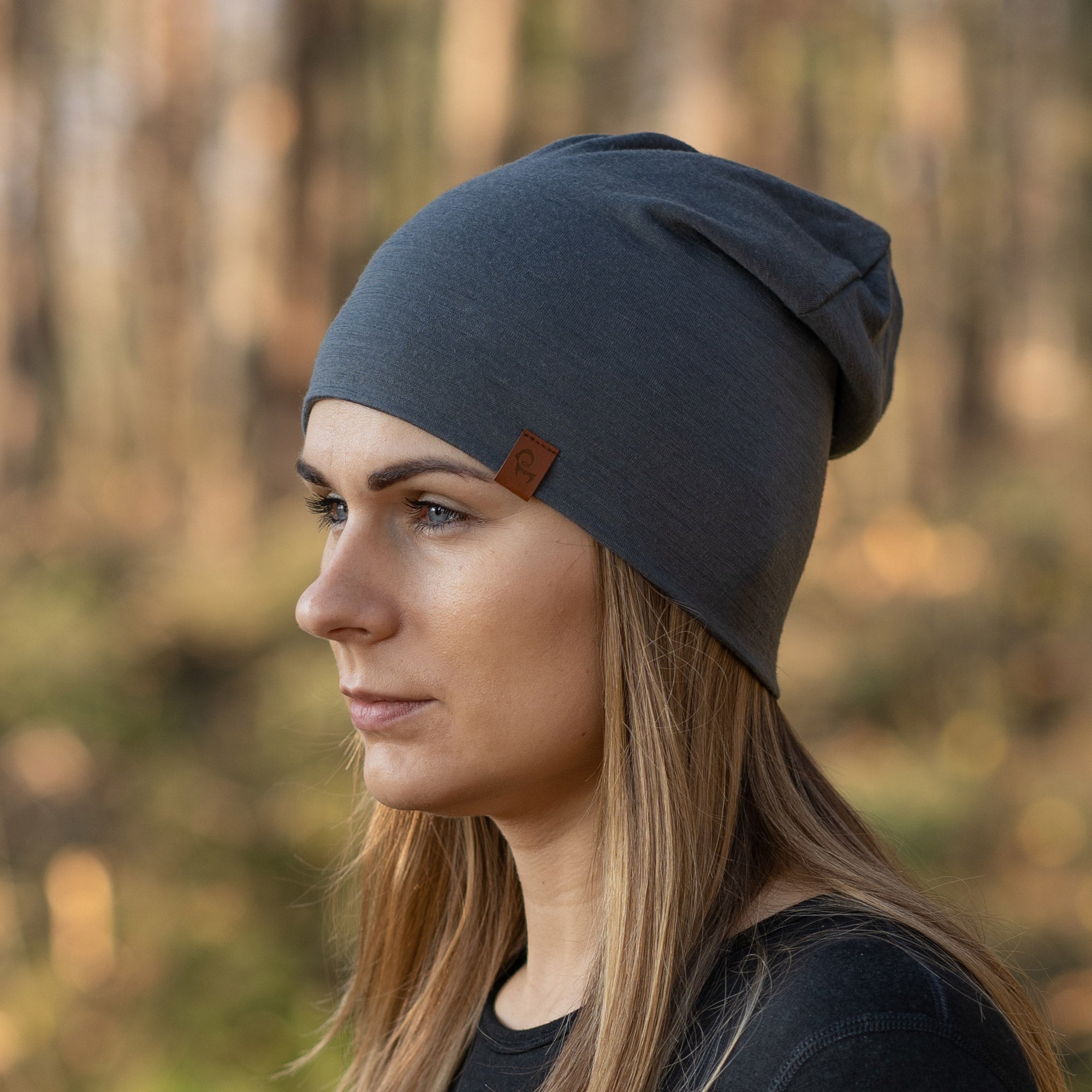 Kvinnors Merino Beanie Perfekt Grå